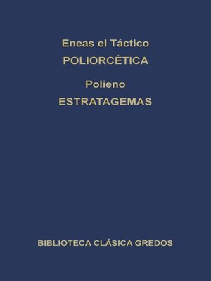 cover image of Poliorcética. Estratagemas.